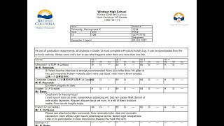 WebTess -- Grades - Printing student mark reports, mark labels and report cards.