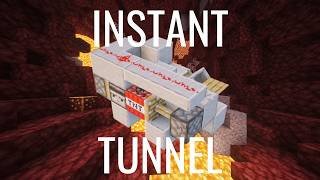 Super Easy Tunnel Bore Tutorial (instant hole)