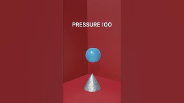 Satisfying 3D Cloth Simulation | Different Pressures | #Blender #3DAnimation #ClothSimulation