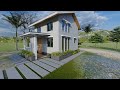 Small House Design 5m x 4.5m with Loft