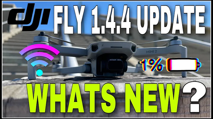 DJI FLY 1.4.4 NEW UPDATE | DJI MINI 2