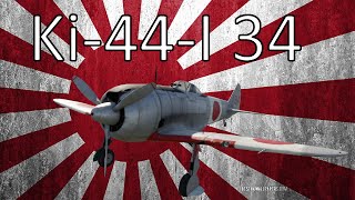 Ki-44-I 34 | War Thunder Compilation