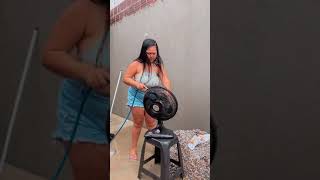 Tentei Lavar O Ventilador