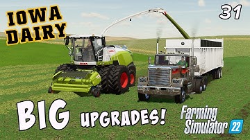 Upgrading our forage harvester and it