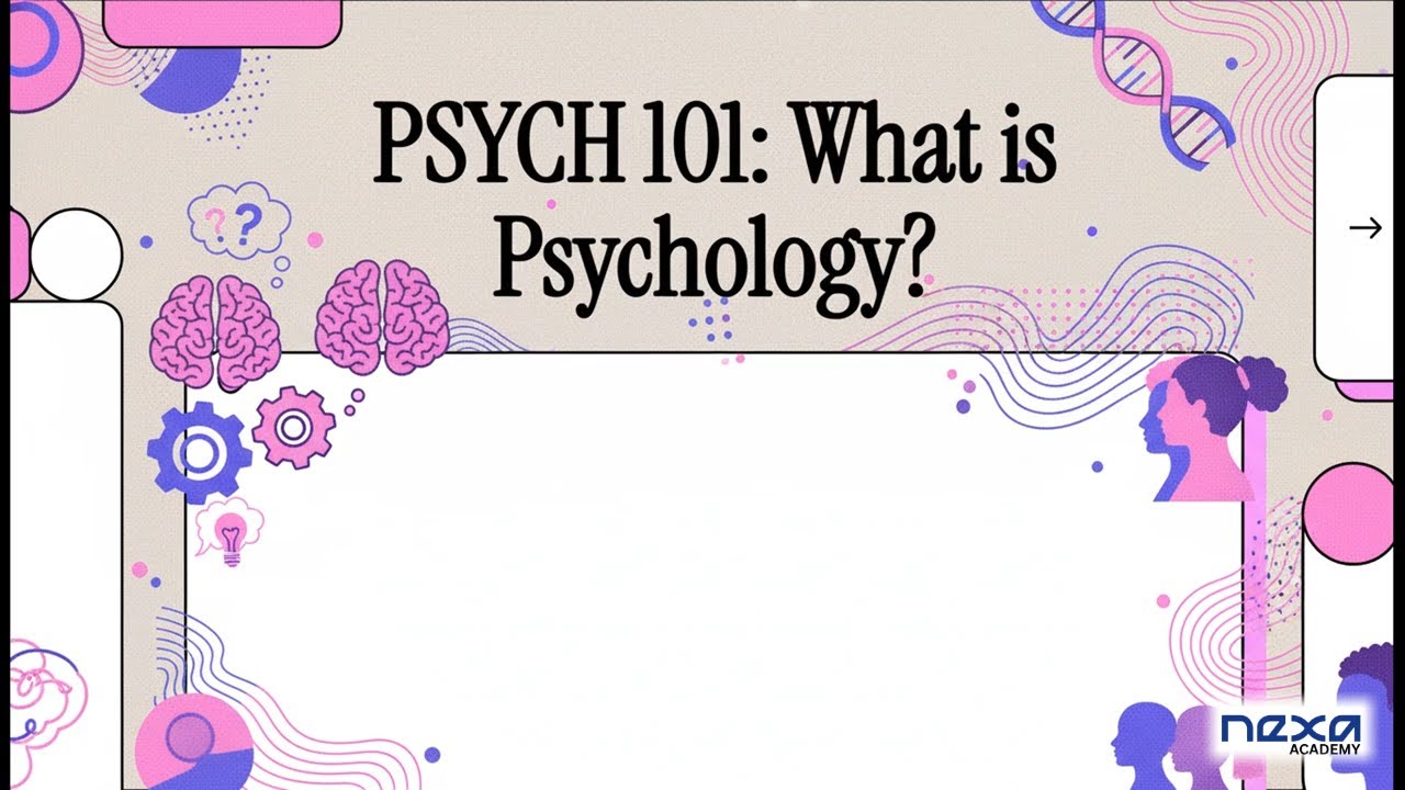 Что на самом деле изучает психология? | Разум, поведение и наука: объяснение
