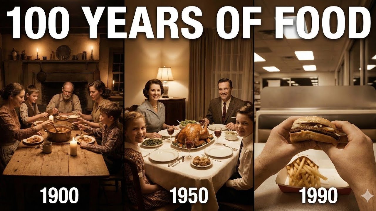 100 Years of Food: How Americans Ate (1900–2000)