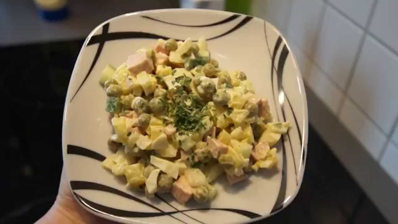 Wintersalat/ Olivje - YouTube