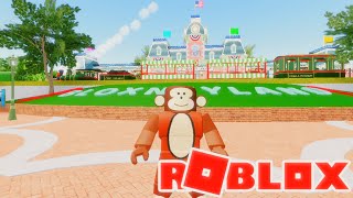 VISITING ROBLOX BLOXNEYLAND!🎢 [THEME PARK]