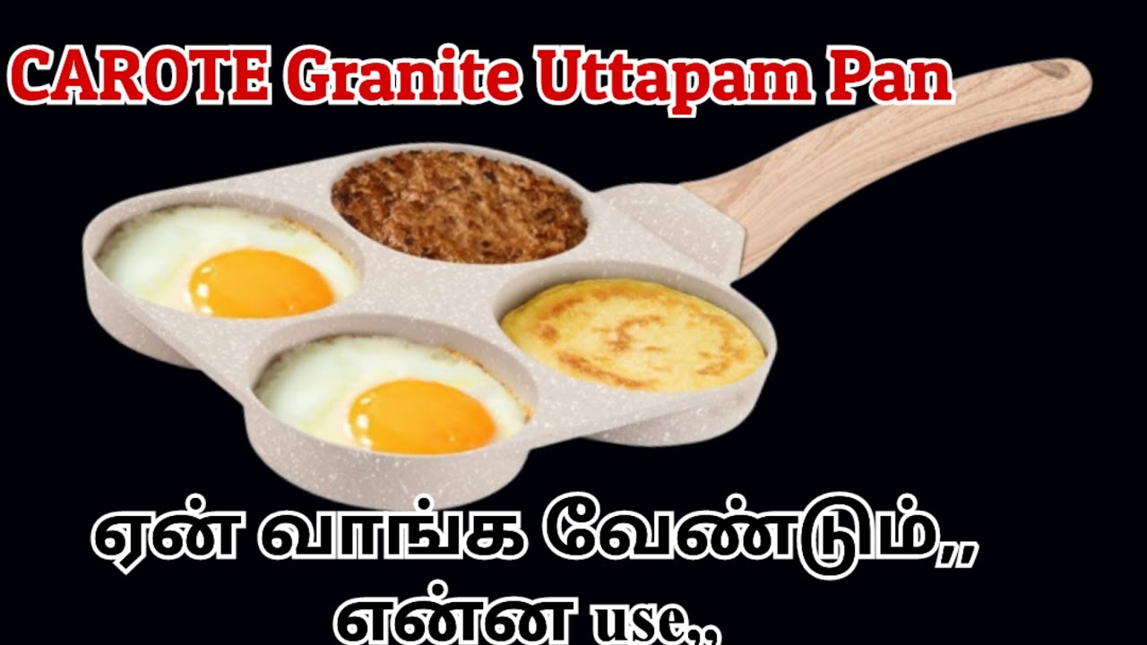 Carote ceramic pan review tamil,  online shopping, nonstick  cookware, appam