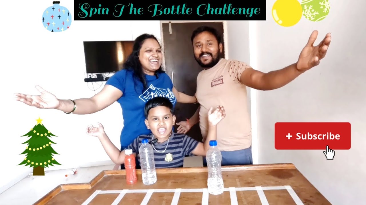 SPIN THE BOTTLE CHALLENGE 🍾(Ridhaan_Adhyan Official)