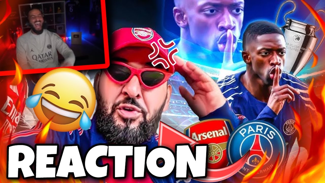 🤣L'IMMIGRÉ PARISIEN RÉAGIT AU VLOG DE MOHAMED HENNI A LONDRES (ARSENAL - PSG)