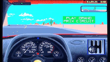 Test Drive II on the Amiga