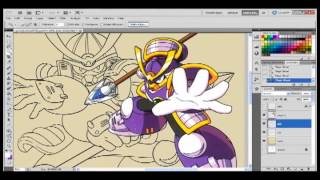 Rockman 25th - Yamatoman Drawing