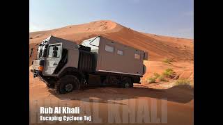 Empty Quarter (Rub Al Khali) with our MAN HX60 Bliss mobil