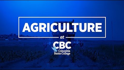 Pursue a degree in Agriculture at CBC