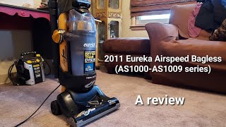 A review: 2011 Eureka Airspeed Bagless (AS1000AS1009 series)