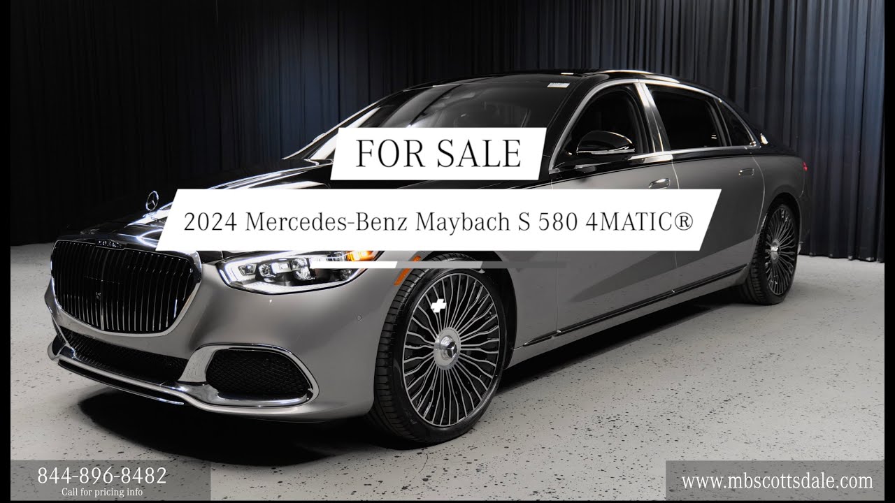 New 2024 Mercedes-Benz S-Class Maybach S 580 4MATIC® Sedan 