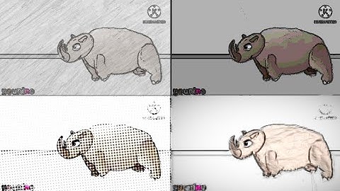 Hickory Dickory Dock The Rhino | Party Time | Nursery rhymes | Clock Song | Video Tutorial Effects