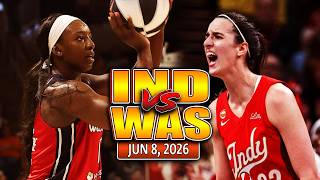 Indiana Fever vs. Washington Mystics | CAITLIN CLARK VS MICHAELA ONYENWERE Highlights | Jun 8, 2026