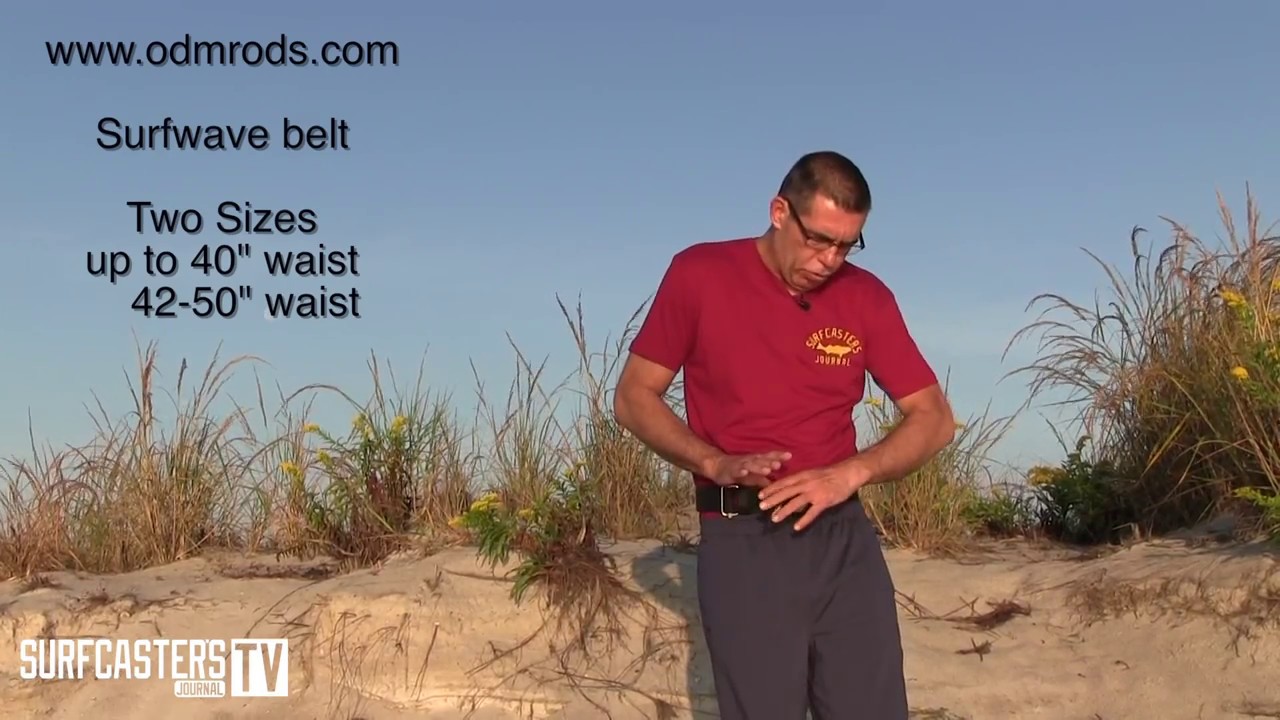 Surf Fishing Tip of the Week # 33-First look ODM Surfwave Belt