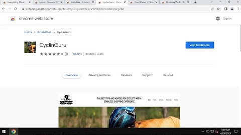 CyclinGuru browser-hijacking extension removal.