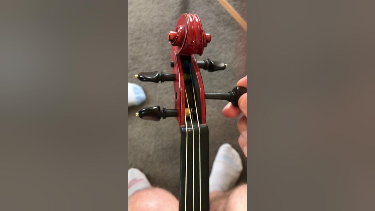 Never have Violin Pegs Slipping Again! (E String) YouTube