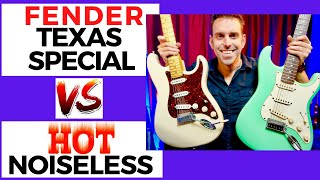 Single Coil Pickup Shootout | Fender Texas Special vs Hot Noiseless