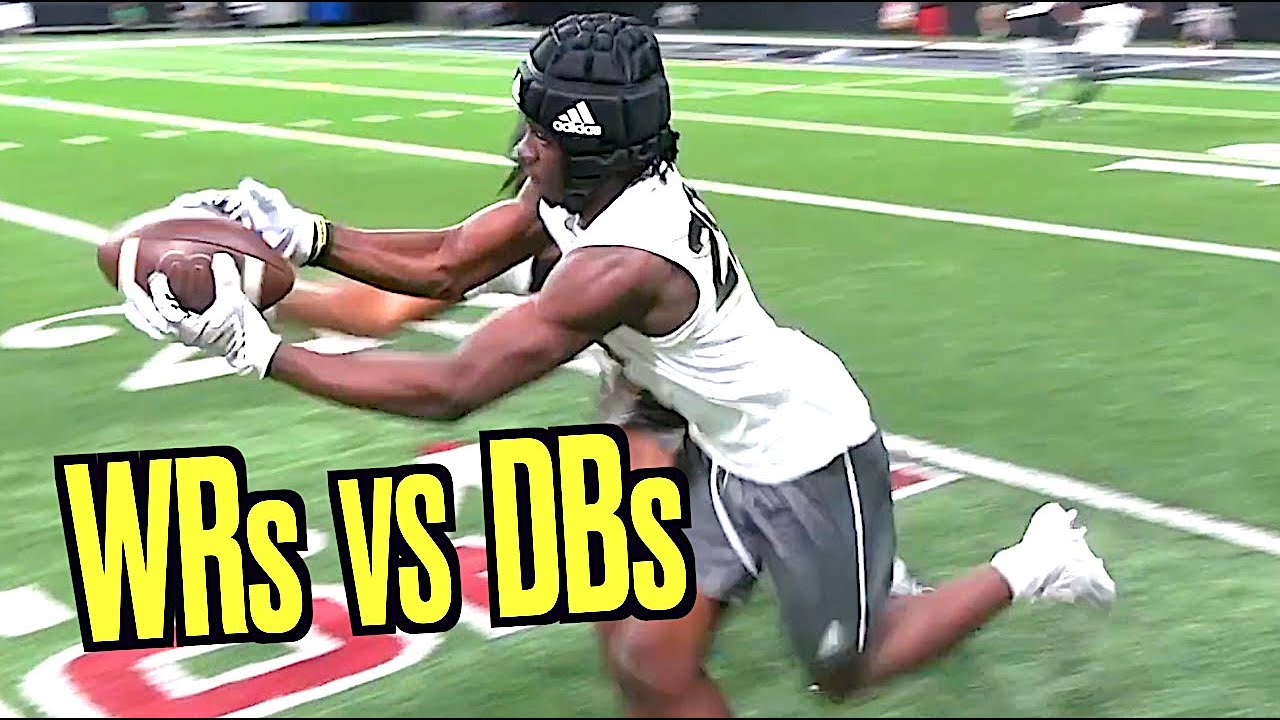 WRs vs DBs ONE on ONEs 🔥🔥 AllAmerican Bowl National Combine 2024 