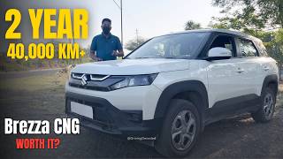 Brezza CNG Ownership review after 40,000 km | Good, Bad &amp; Issues | Driving Decoded