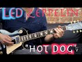 Led Zeppelin - &quot;Hot Dog&quot; - Blues Rock Guitar Lesson (w/Tabs)