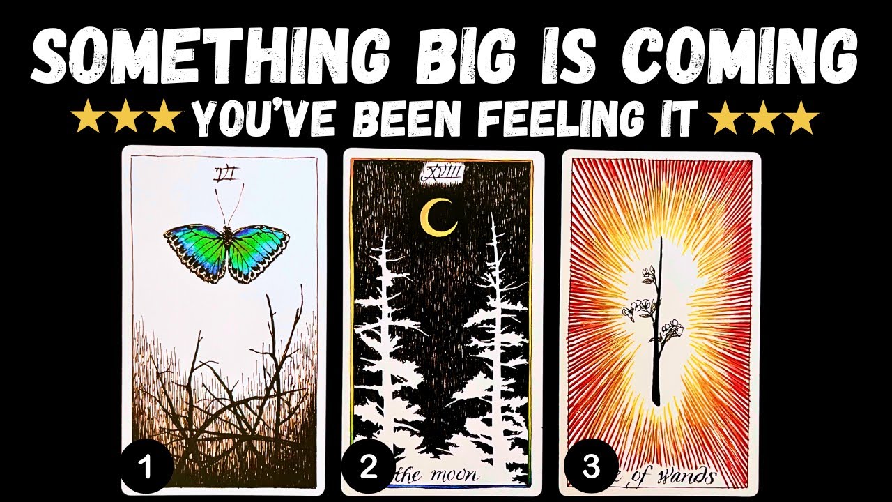 Something BIG Is Coming (you've been feeling it⏐pick a card tarot reading