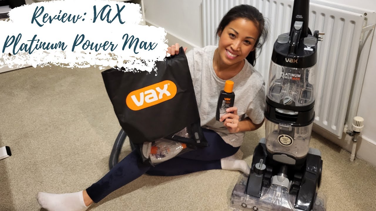 Reviewing: VAX Platinum Power Max carpet cleaner 