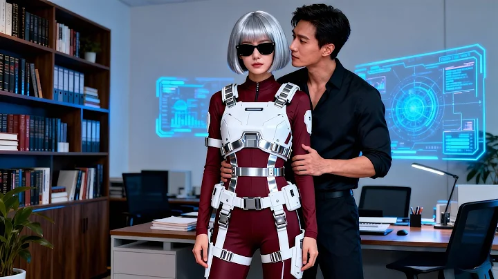 💙🤖💙The CEO Who Can’t Touch Women Orders a Robot Girlfriend,But a Real Girl Shows Up and Fakes It