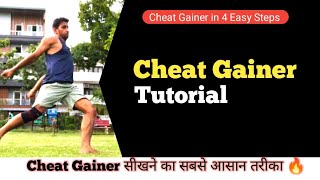 Cheat Gainer Tutorial || How to do Cheat Gainer 🔥! #shorts #tutorial