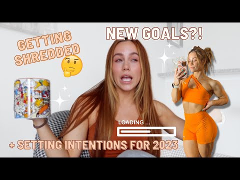Talking physique goals, crappy workouts & intention setting for the new year :) chattttty vlog 🤭