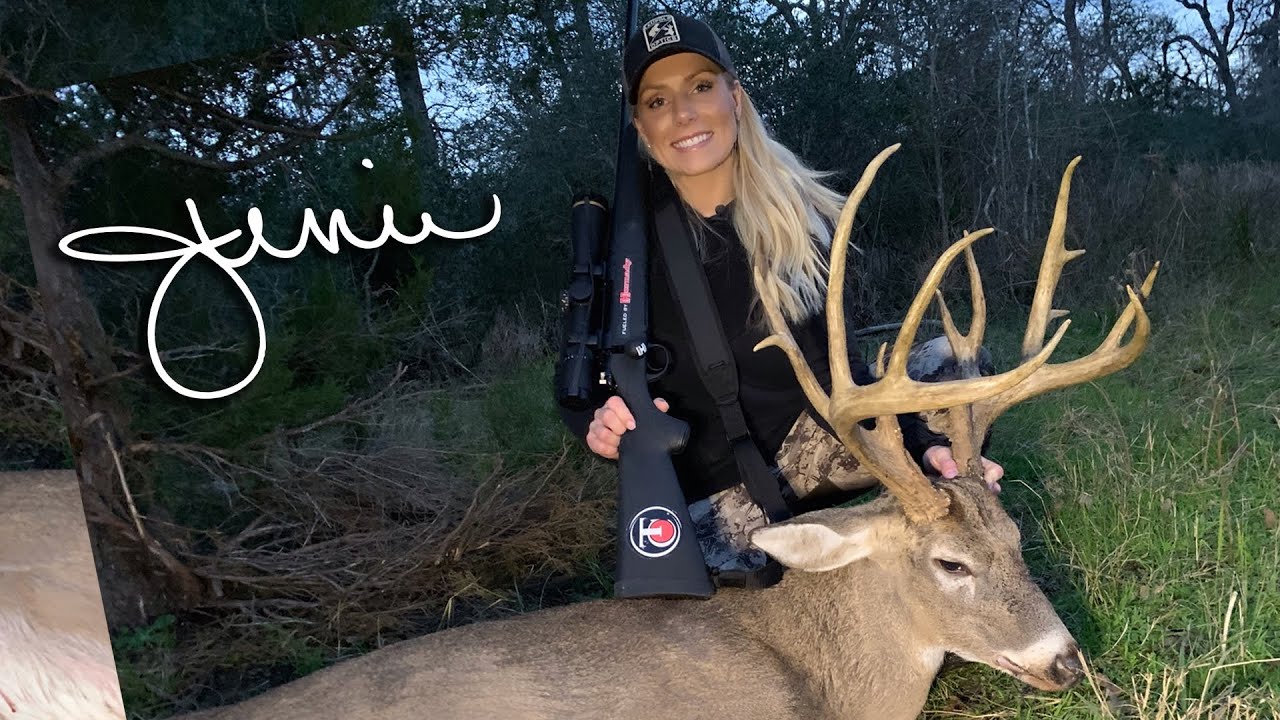 Junie HAMMERS a MONSTER BUCK with the T/C 7 Mag