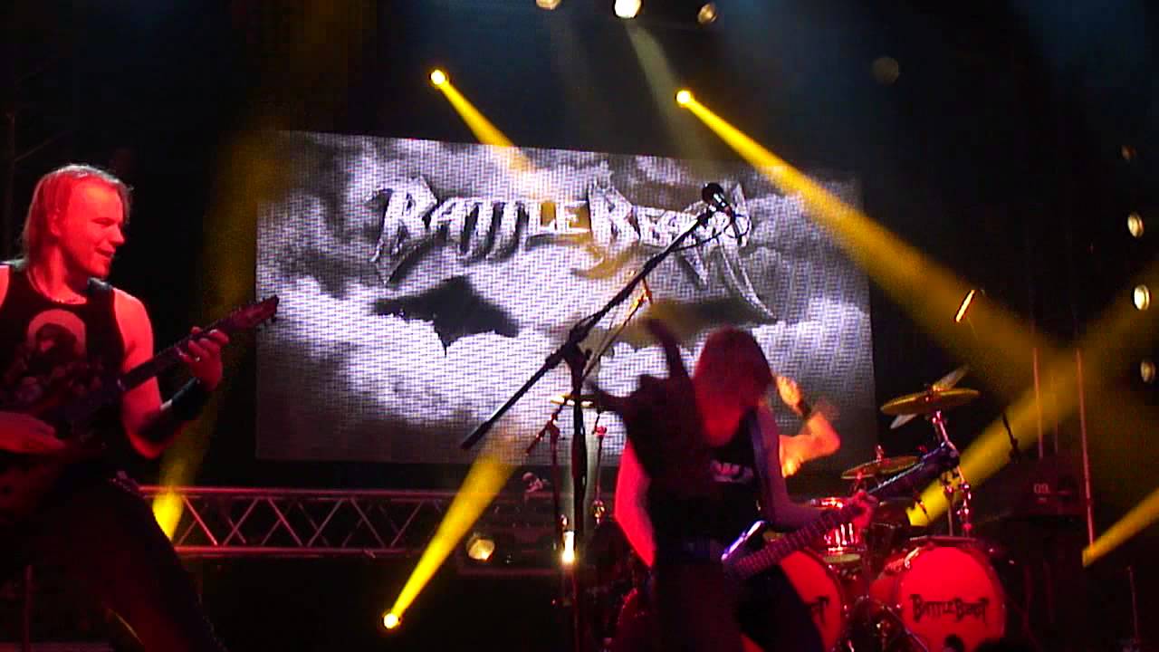 Battle Beast - Intro + Far Far Away HD live @ Budapest, Barba Negra Music Club, 2015.11.18.