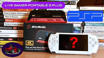 How to capture PSP gameplay on the AverMedia LGP2 Plus - Dave