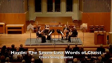 Chiara String Quartet —  Haydn’s “Seven Last Words of Christ”