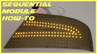 How to Build Sequential Turn Signal Tail Lights! Illumaesthetic tutorials