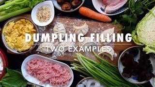 How to make dumpling fillings