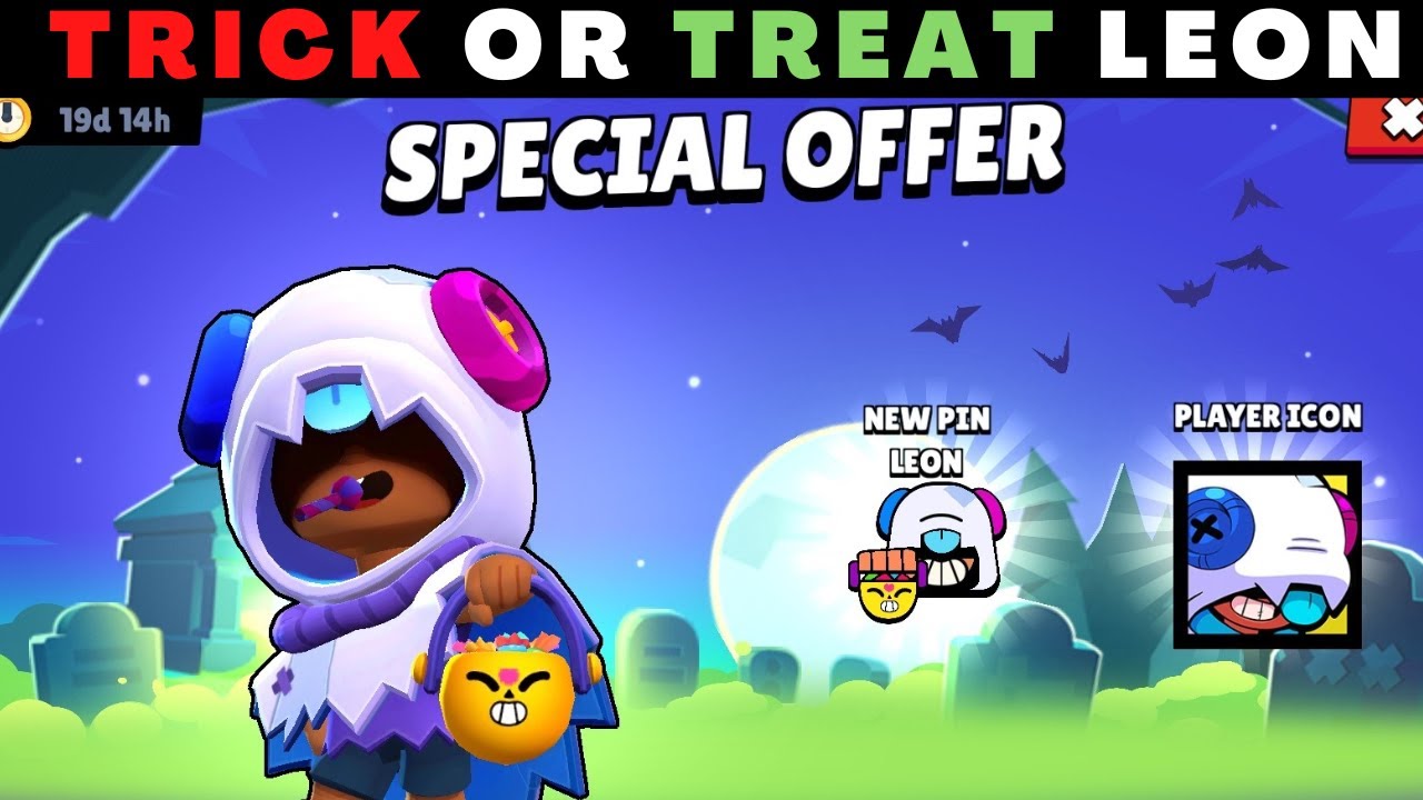 Trick or Treat Leon👻🎃 | Brawl Stars