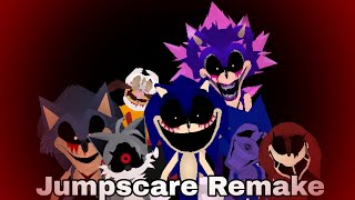 FNF Sonic.exe Jumpscare Remake (Stick nodes)