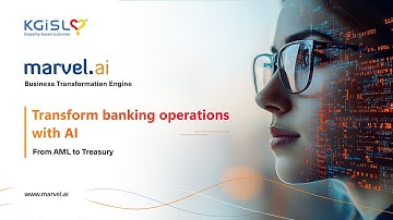 Transform banking operations with AI -  From AML to Treasury