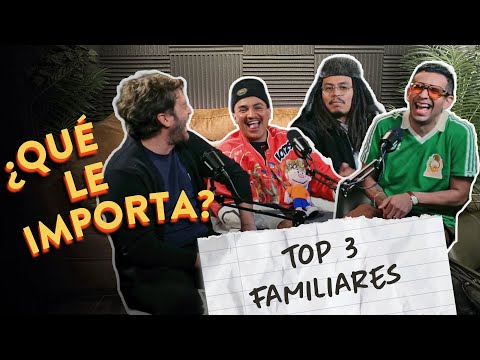 MI TOP 3 DE FAMILIARES ESTÁ FÁCIL PORQUE SOLO TENGO 3 FAMILIARES | Josuesy y Lalo Elizarrarás
