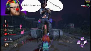 A toxic professional DBD streamer says he didn't tunnel me (i proved him wrong)
