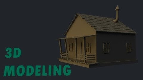 Autodesk Maya Tutorial _ 3d Modeling A Simple House In Maya