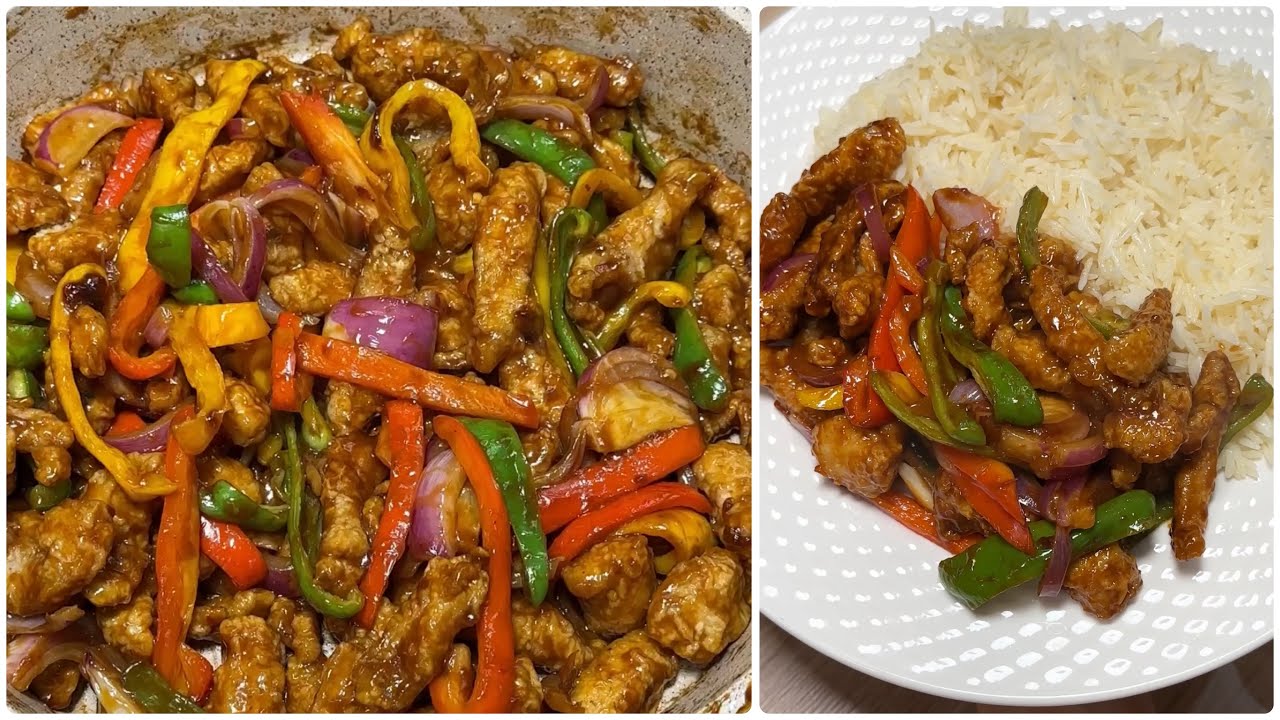 الذ وصفه للدجاج الصيني طبق رهيب ينافس اكبر المطاعم بمكونات في كل بيت 🔥