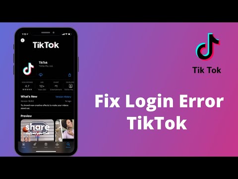 How to Fix TikTok Login Error | Solve TikTok Login Problem | 2021