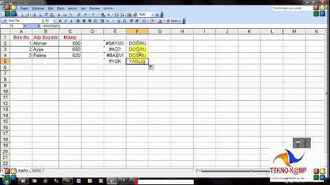 teknokamp Excel Hata Fonksiyonları.avi